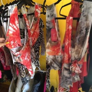 Multicolor body suit